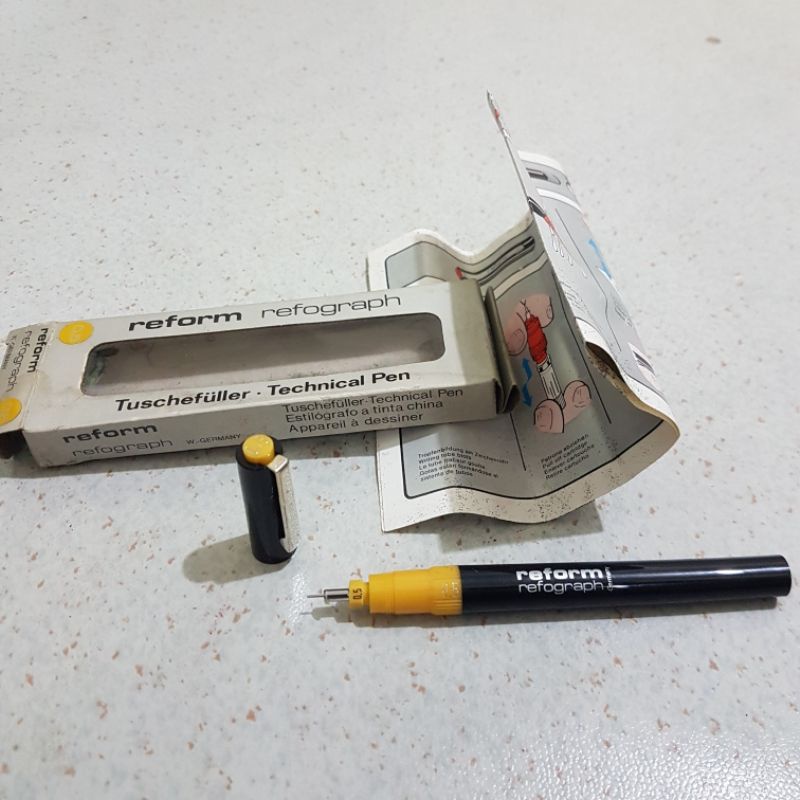 Jual Sejenis rotring staedtler technical pen pulpen gambar Reform 0.5