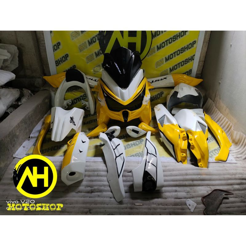 Jual FULLBODY PREDATOR YAMAHA NMAX OLD & NMAX NEW V2 MOTIF KUNING