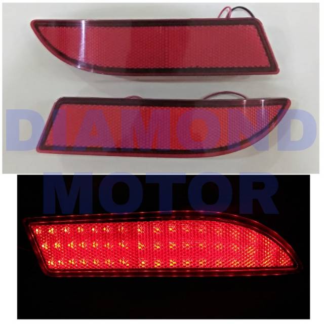 Jual Reflektor Lampu Bemper Belakang Toyota All New Avanza | Shopee ...