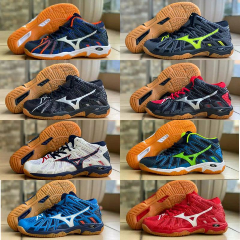 Jual Mizuno wave tornado x2 mid mizuno wave trx 2 mizuno tr x2 mizuno wlz 6 mid mizuno wlz 5 mid murah Shopee Indonesia