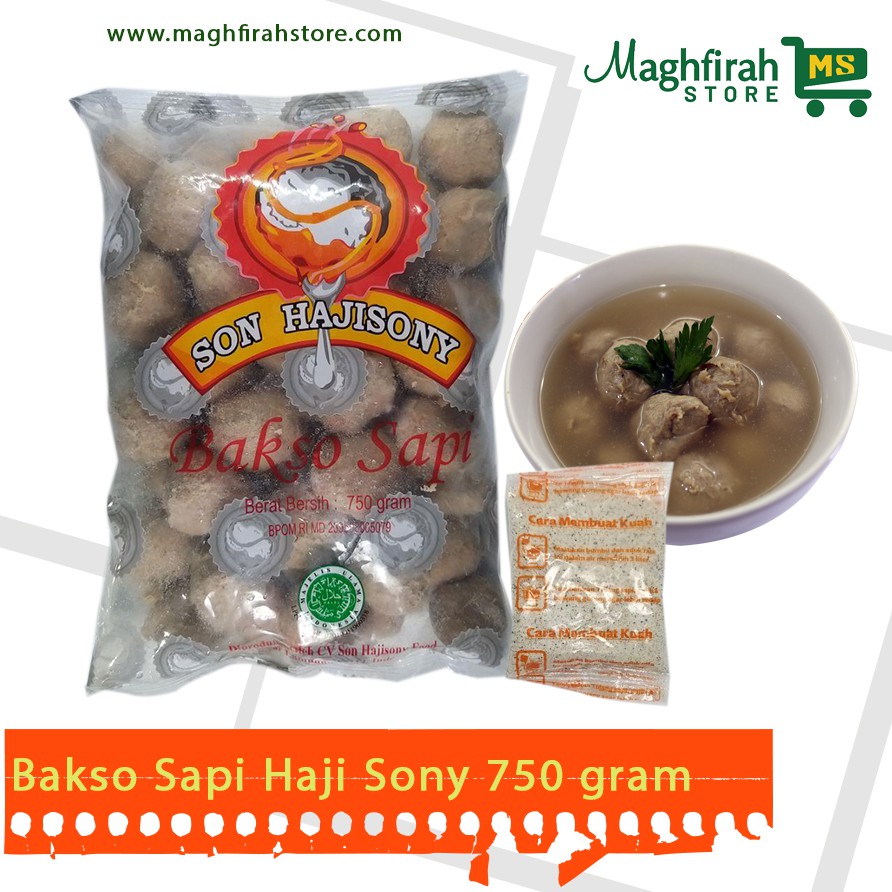 Jual Bakso Sapi Son Haji Sony Lampung Plus Bumbu Shopee Indonesia