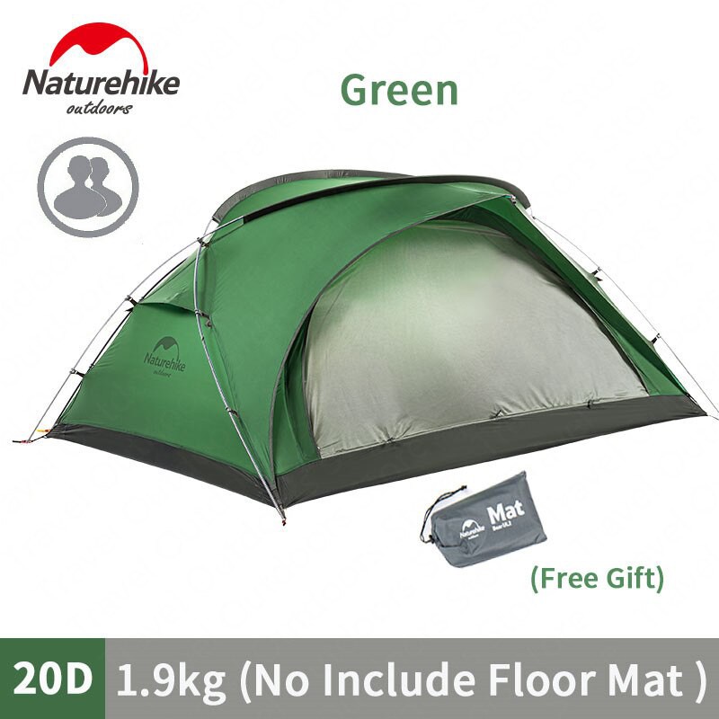 Jual Naturehike NH20ZP108 Bear UL2 Tenda Camping 2 Orang 20D