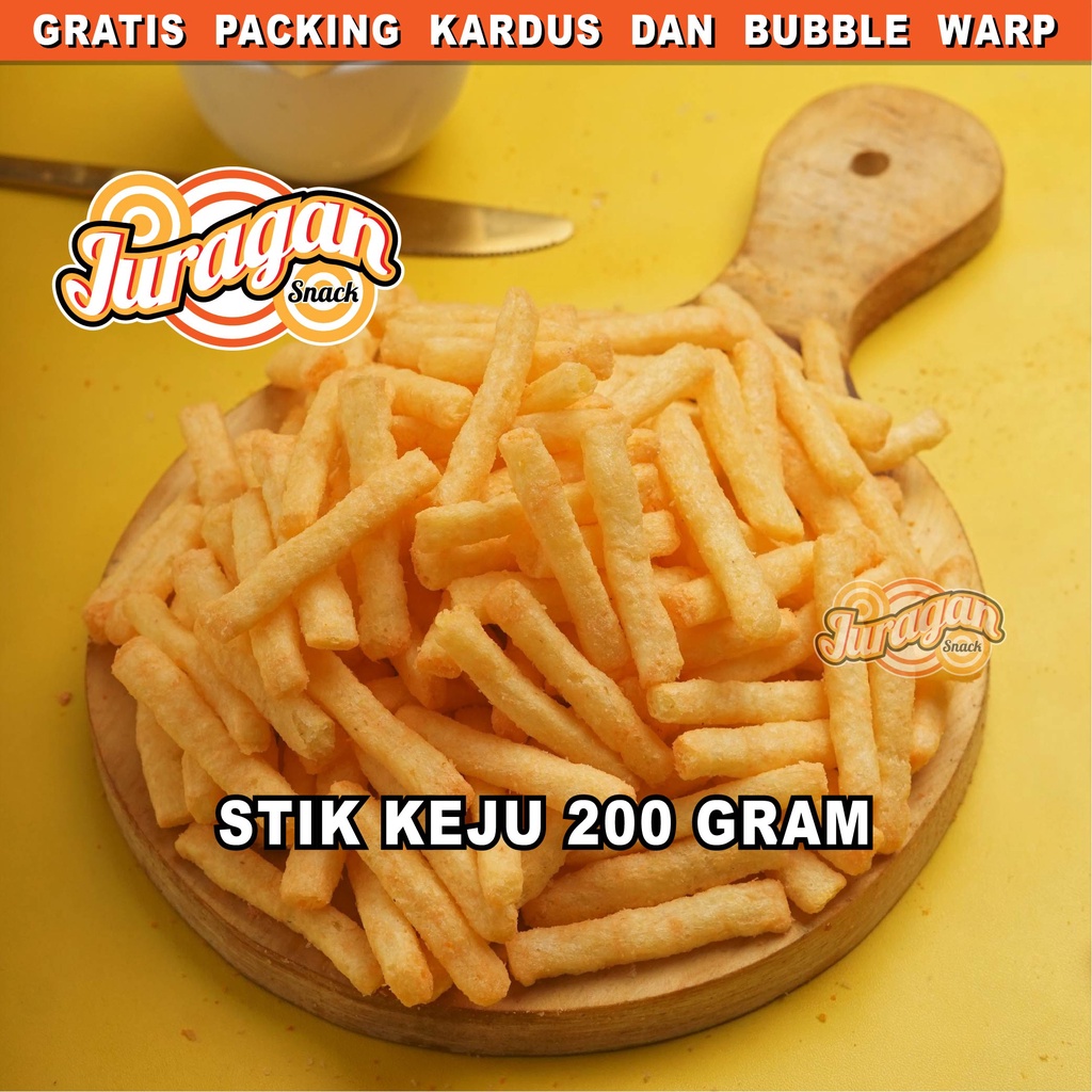 Jual Stik Tes Keju 200 Gram Snack Kiloan Makanan Ringan Jajanan Cemilan