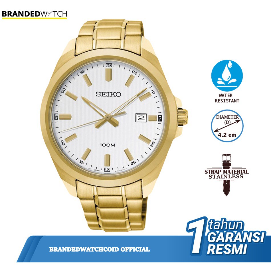 Jual Jam Tangan Seiko Original Pria SUR280P1 Diameter 4,2 cm | Shopee ...