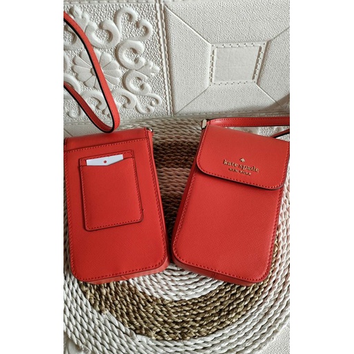 Kate Spade New York Red Gazpacho Staci North-South Flap