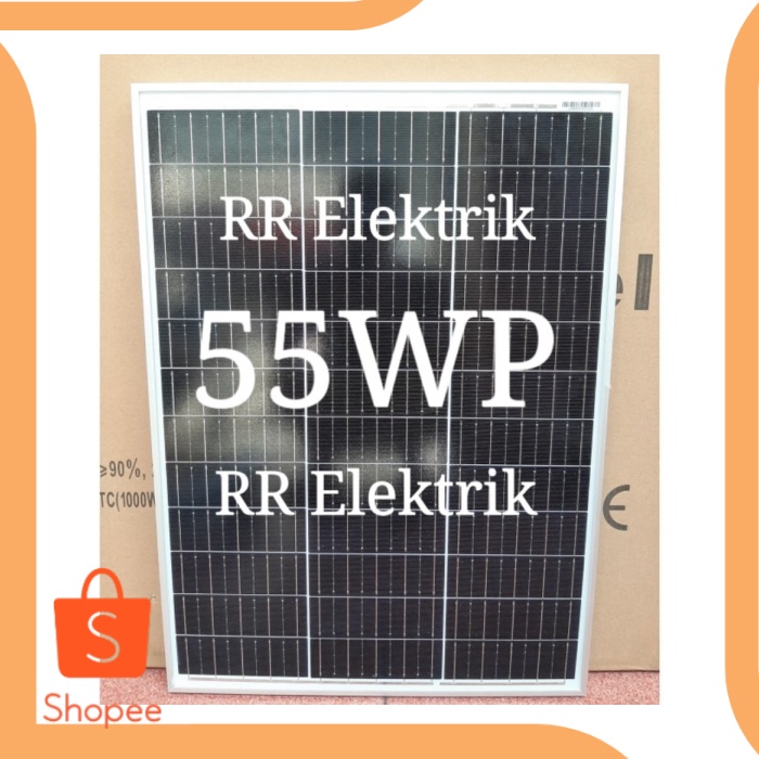 Jual Solar Panel Panel Surya Solar Cell Sseries 50Wp Mono 12V tools 6Z ...