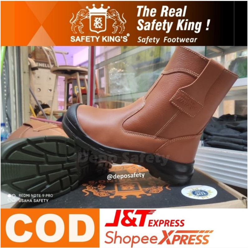 Jual Sepatu Safety King's KWD 805 CX Original Safety Shoes Kings 805