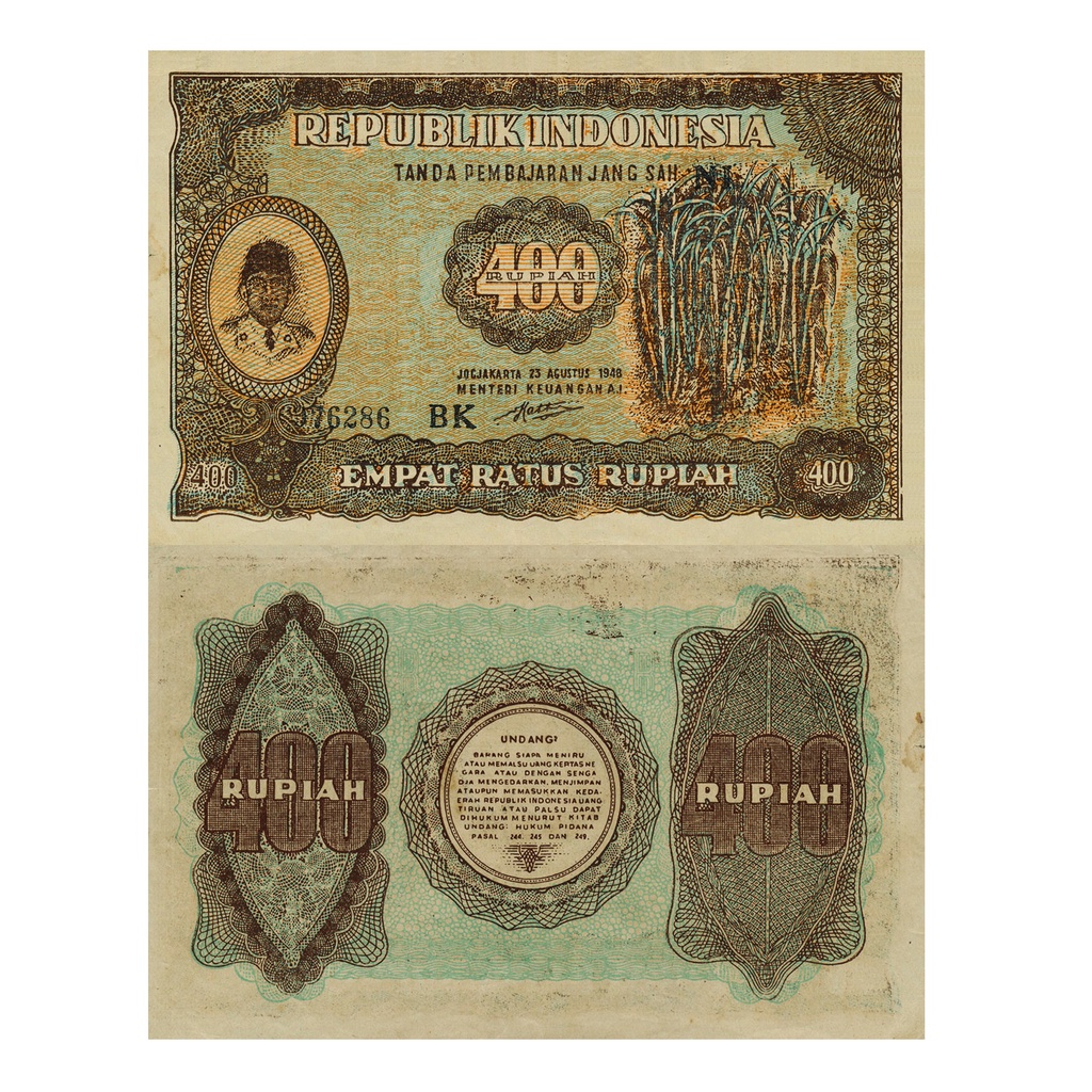 Jual 400 rupiah ori souvenir replika repro | Shopee Indonesia