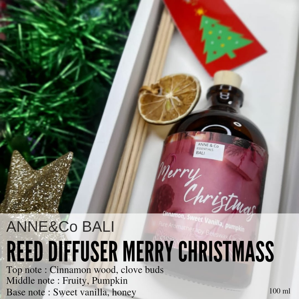 Jual ANNE&Co BALI REED DIFFUSER SPECIAL BLEND MERRY CHRISTMASS 100 ml ...