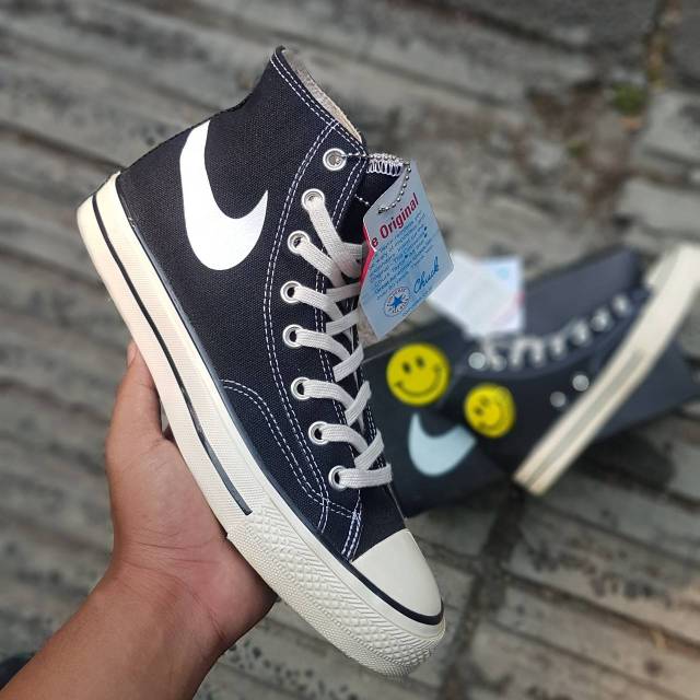 Converse x clearance nike swoosh harga