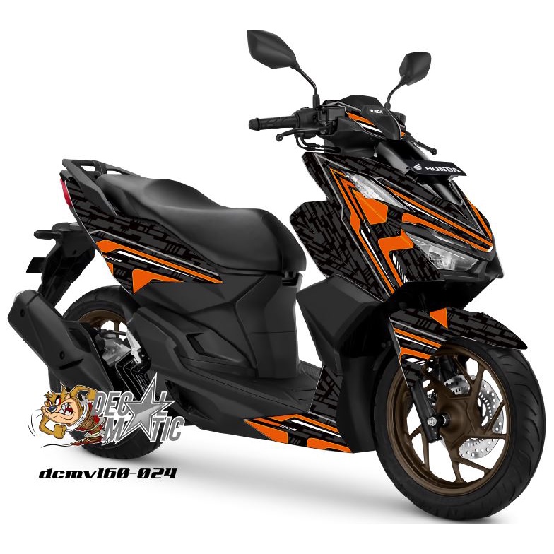 Jual Decal Sticker Full Body Vario 160 New Honda Click 160 Grafis 022 ...