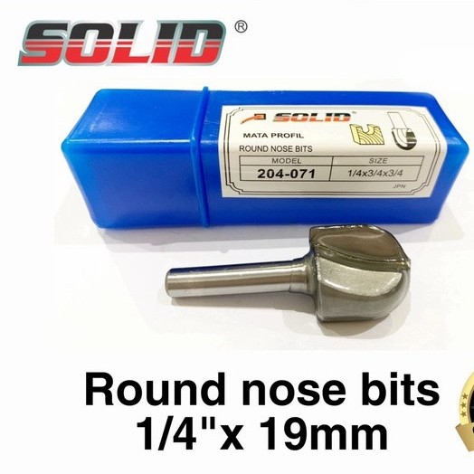 Jual Mata router mata profil 204-071 round nose bits 19mm | Shopee ...