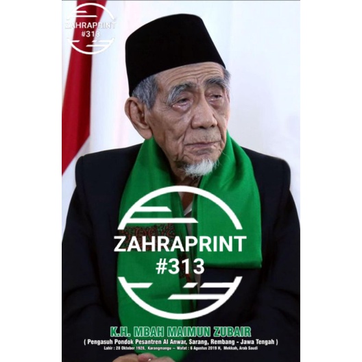 Jual Poster Kyai Foto KH Hasyim Asy Ari / Mbah Hasyim & KH Maimun ...