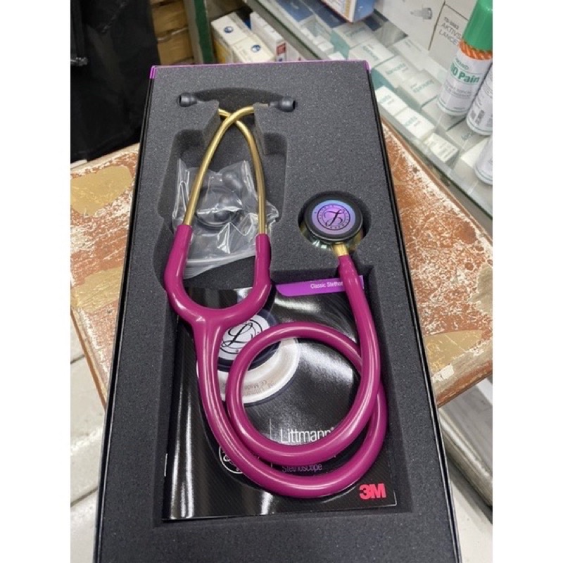 Jual Stetoskop Littmann Classic III Raspberry Rainbow Original | Shopee ...