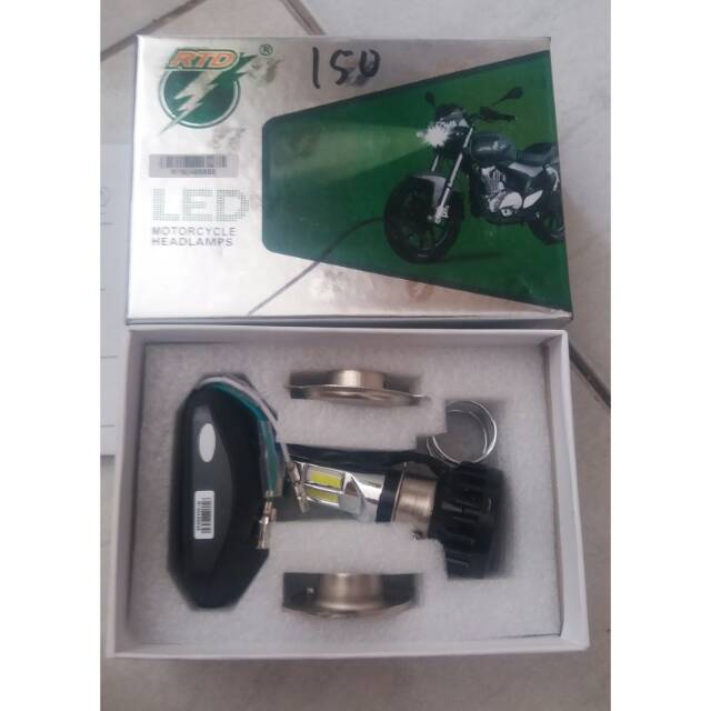 Jual LAMPU DEPAN MOTOR LED RTD | Shopee Indonesia