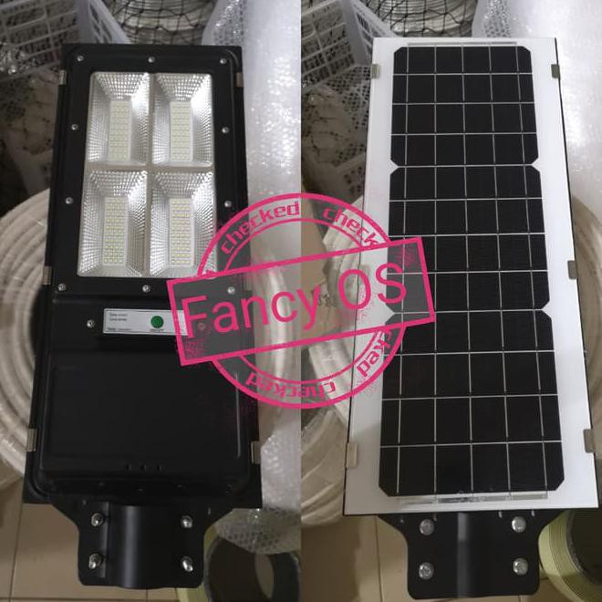 Jual Lampu Jalan Pju Solar Cell Led Tenaga Surya 80W 80Watt All In One ...