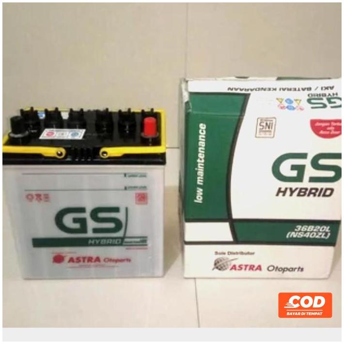 Jual Aki Accu Basah Ertiga, Ignis, Xpander, Datsun Go, Gs Hybrid Ns40Zl