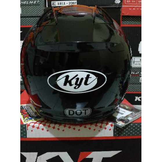 Jual Produk Baru HELM KYT DJ MARU BLACK METALIK ORIGINAL HELM KYT DJMARU HITAM METALIK HELM KYT