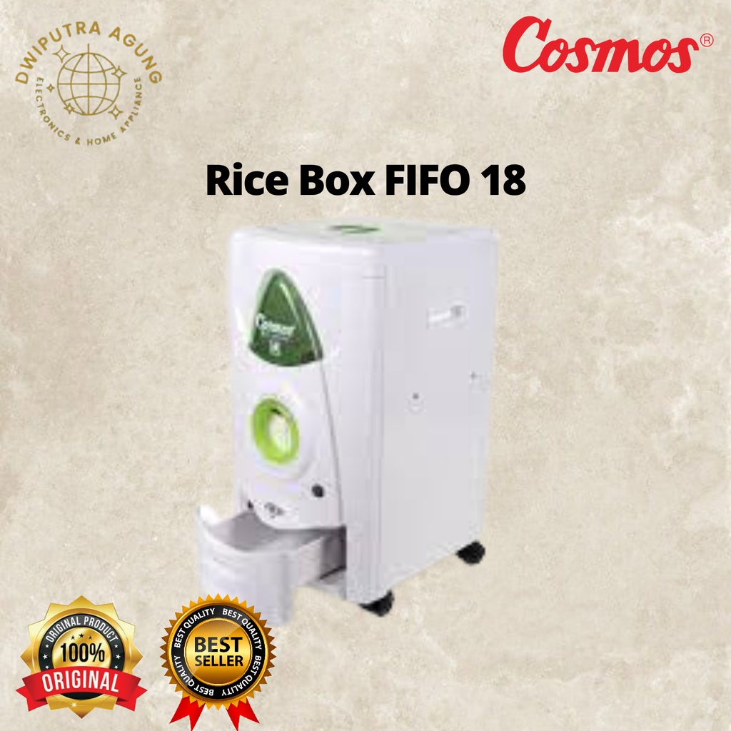 Jual RICE BOX COSMOS FIFO 18 TEMPAT KG BERAS KUTU ANTI | Shopee Indonesia