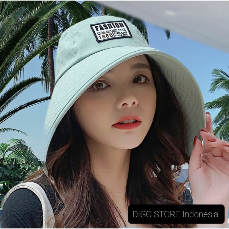 Jual Topi Fashion Jepang Topi Pantai Topi Lebar Modis Impor Murah ...