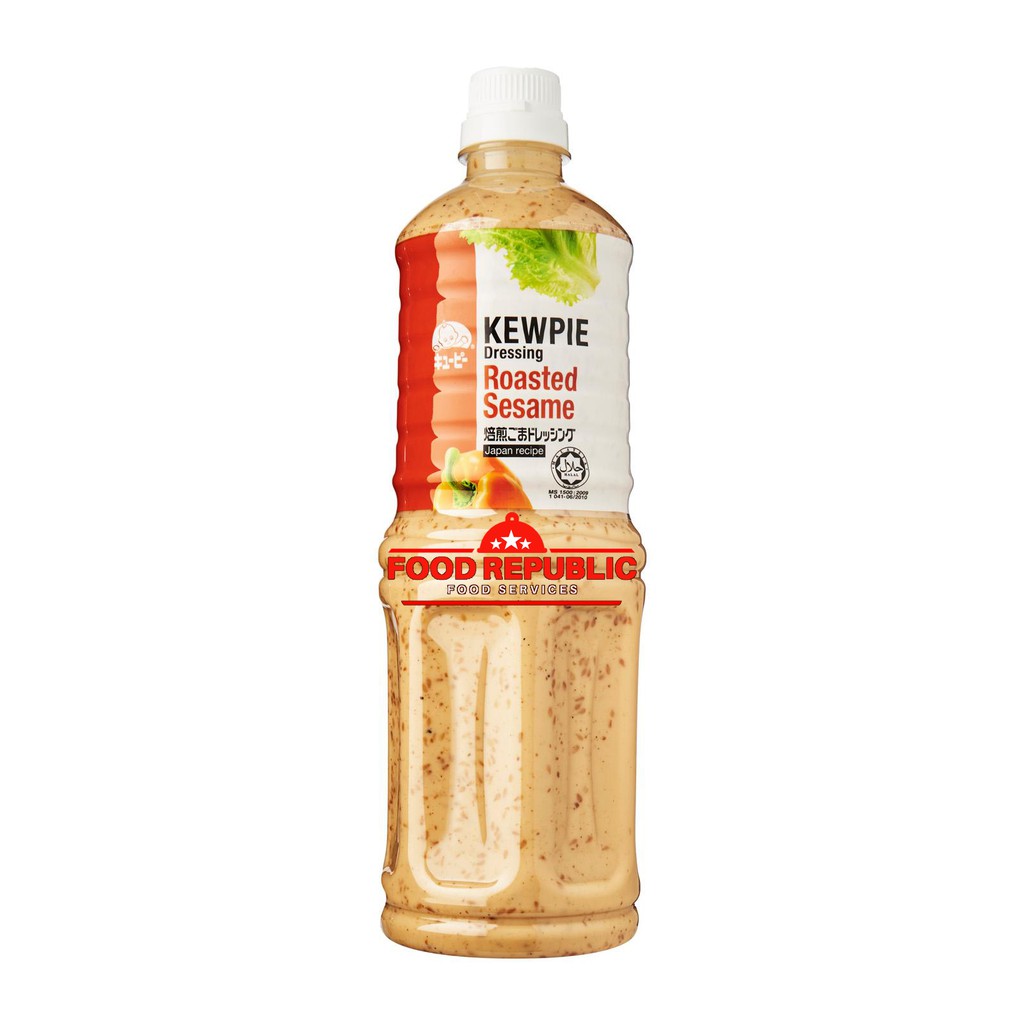Jual Kewpie Salad Dressing Roasted Sesame 1 LTR HALAL Saus Wijen Saus