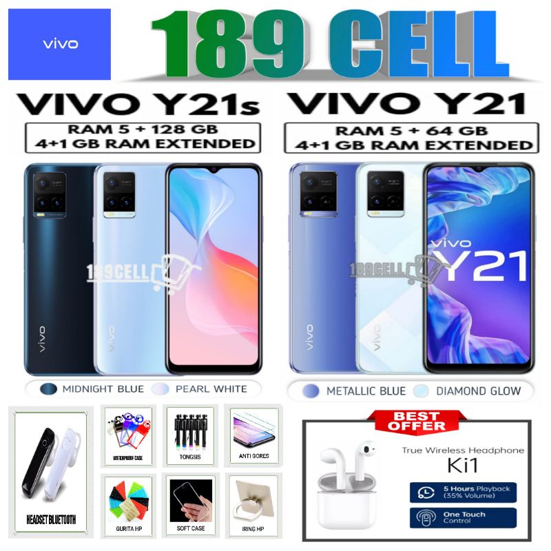 Jual VIVO Y21S Y21 s RAM 4/128 GB | Y21 4/64 | Y21A 4/64 | Y15s 3/64 ...