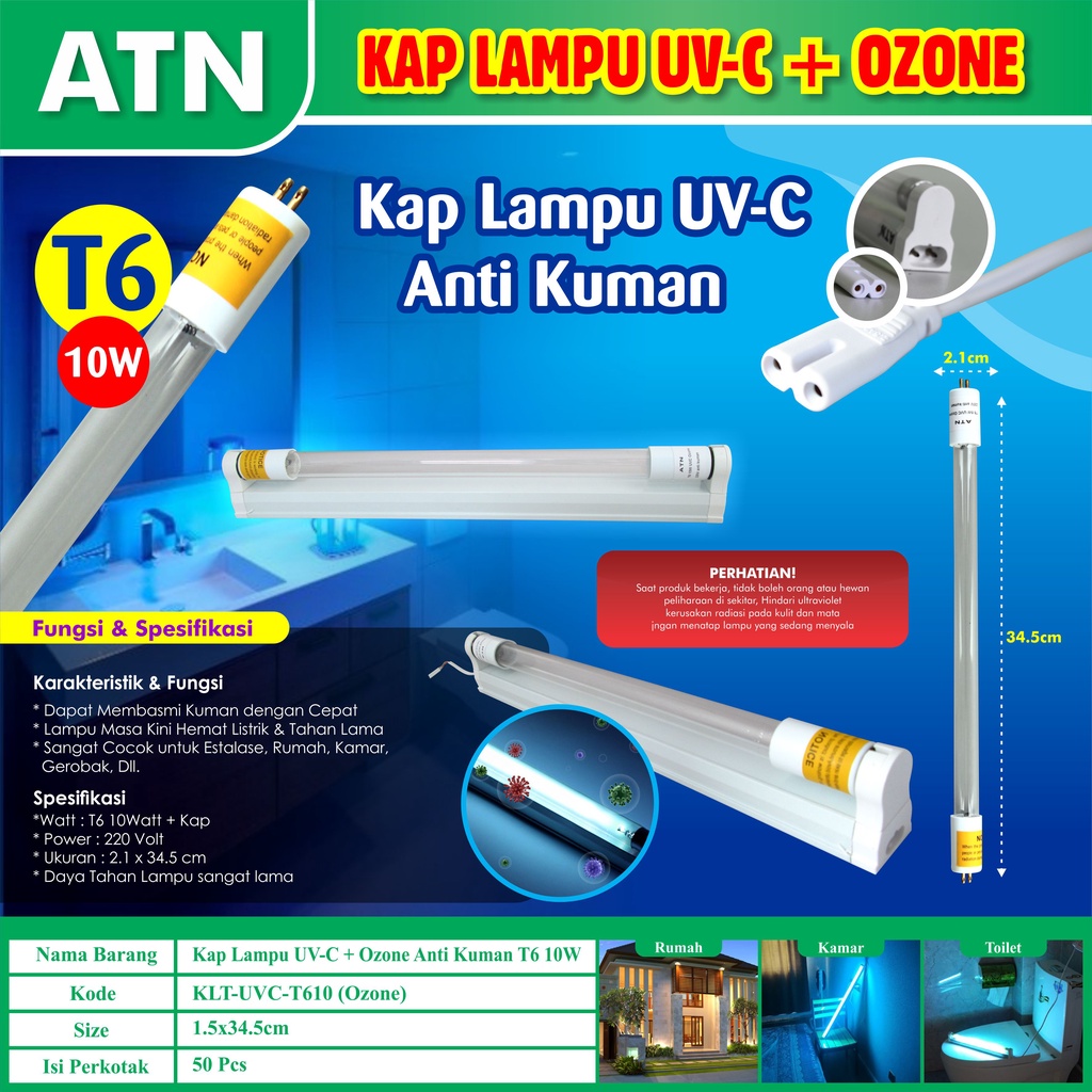 Lampu uvc deals germicidal