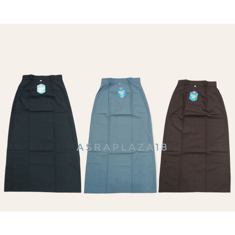 Jual ROK SEKOLAH SMA SMK/ROK SPAN MODEL A PANJANG MERK BULLOFA | Shopee ...