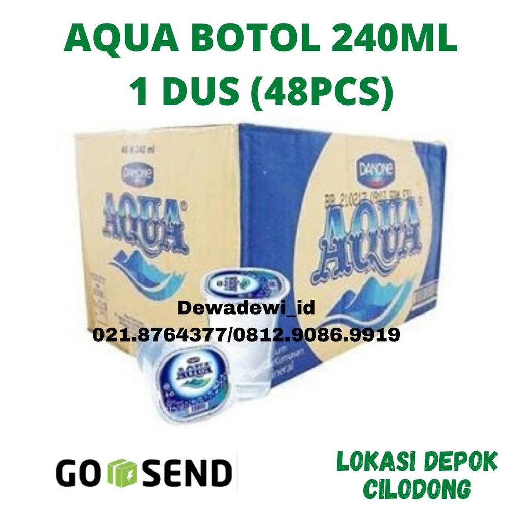 Jual Air Mineral Aqua Gelas 1 Dus Murah Shopee Indonesia 8203