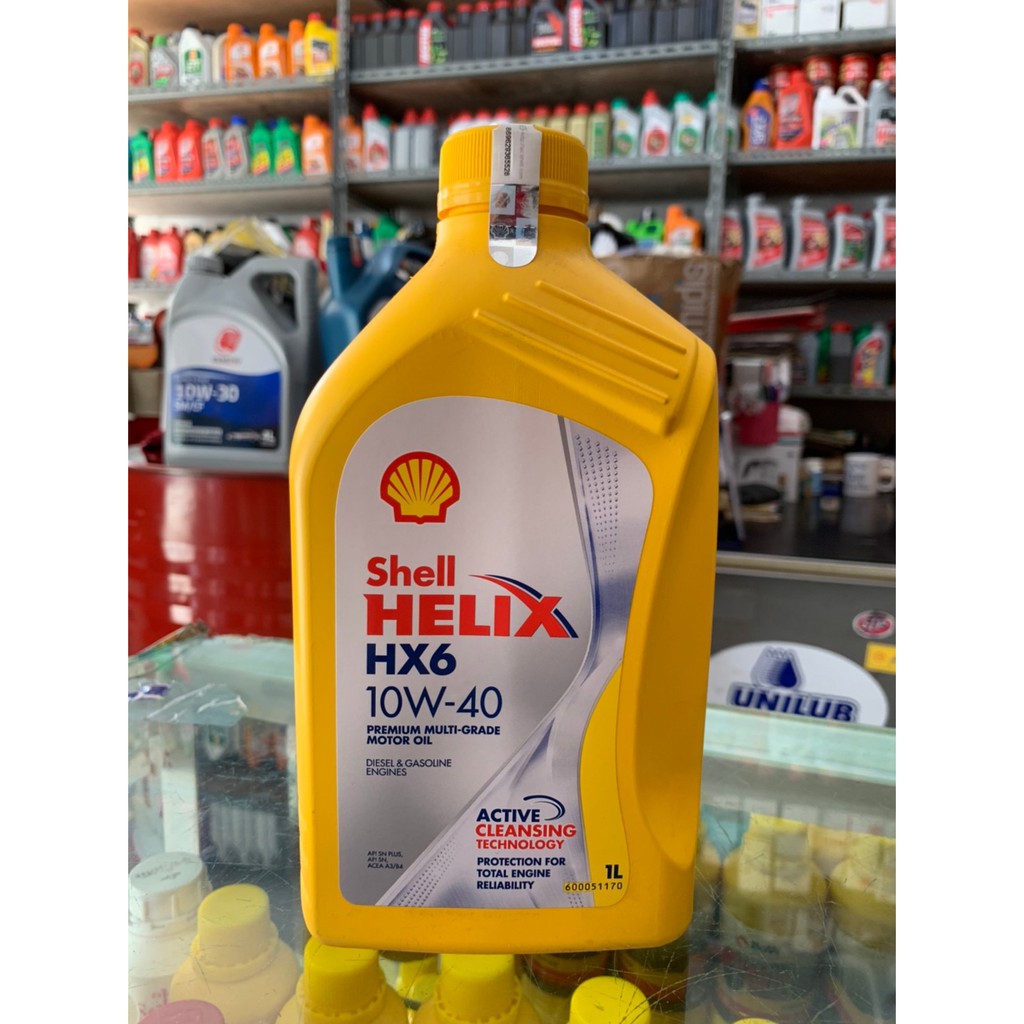 Jual Shell Helix HX6 10W-40 (1L) | Shopee Indonesia