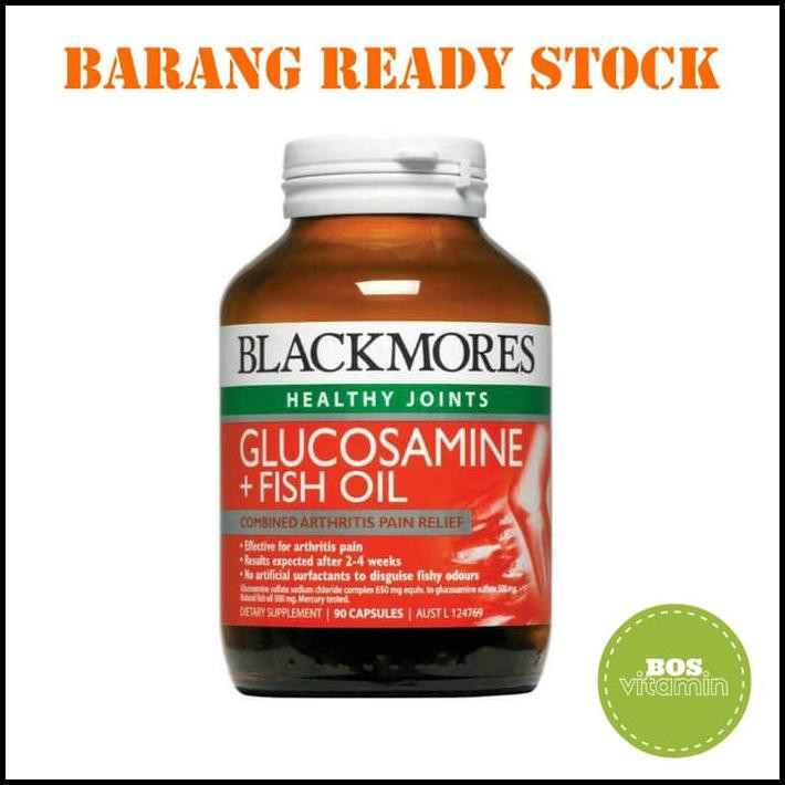 Jual ORIGINAL BLACKMORES GLUCOSAMINE + FISH OIL 90 KAPSUL Shopee