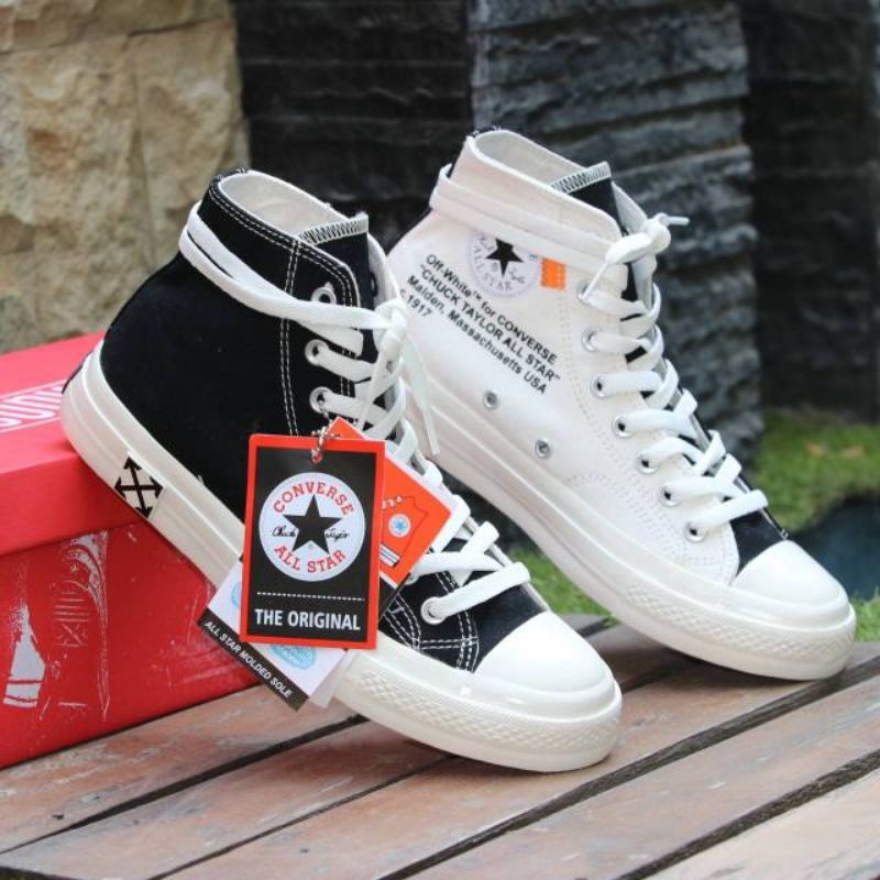 Converse 70s x outlet off white harga