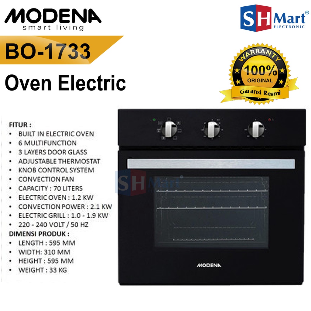 Modena built deals in oven