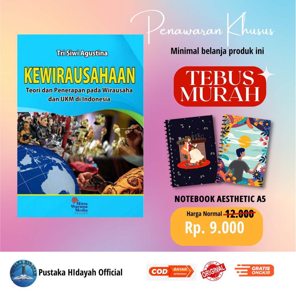 Jual Buku Kewirausahaan Teori Dan Penerapan Pada Wirausaha Dan Ukm