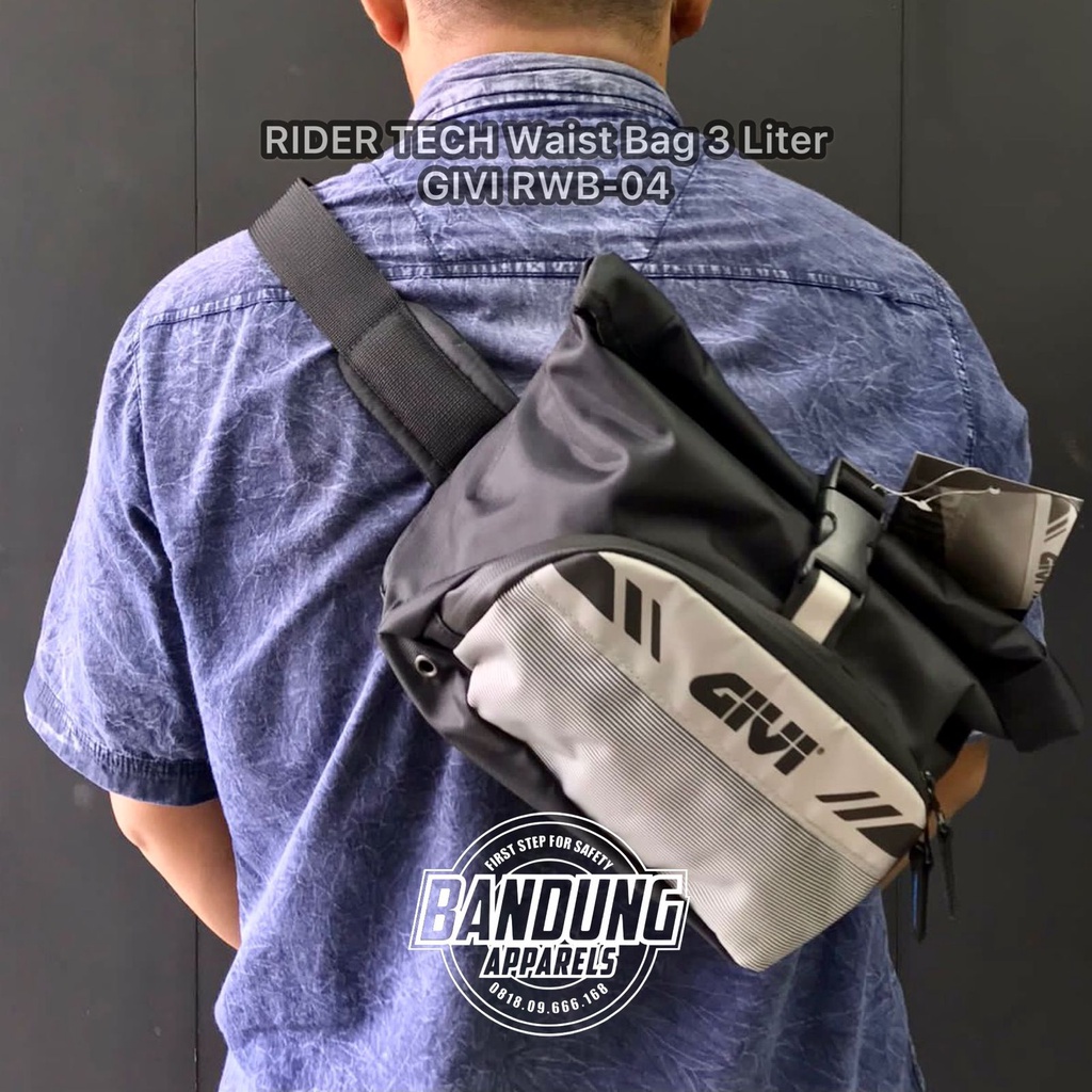 Jual Tas Motor Biker Waist Bag Tas Pinggang GIVI RWB04 RIDER TECH Waist ...