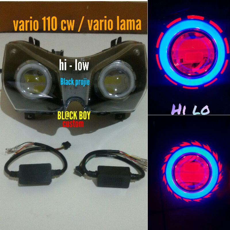 Jual REFLEKTOR VARIO CW 110 / HEADLAMP LAMPU VARIO 110 CW / VARIO LAMA