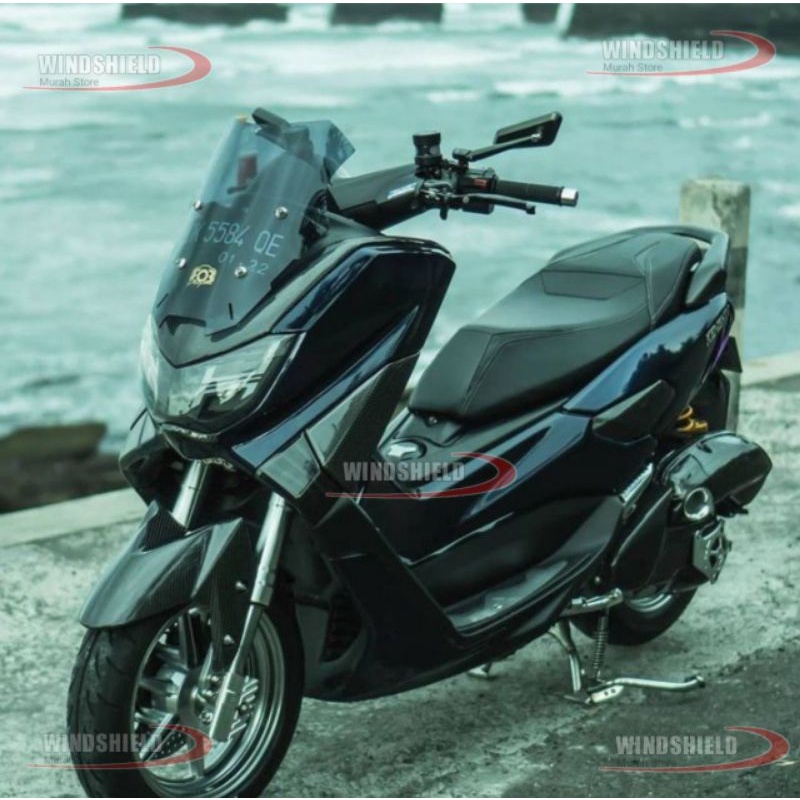 Jual Visor Ws Windshield Nmax Yamaha Nmax New Nmax Old Type Cybord Tebal Shopee Indonesia 2014