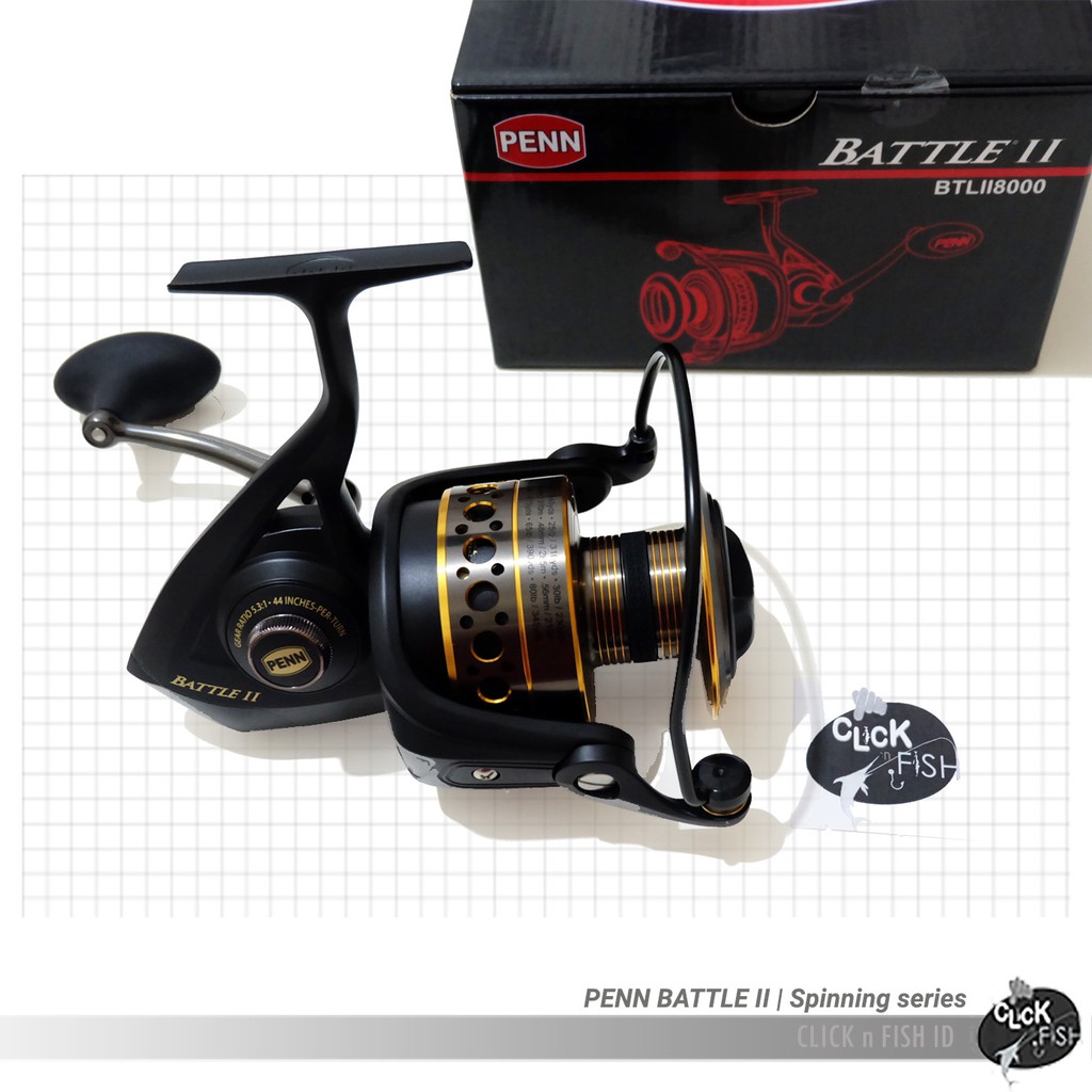 Penn Battle II 3000 Spinning Reel BTLII3000 – The Fishing, 42% OFF