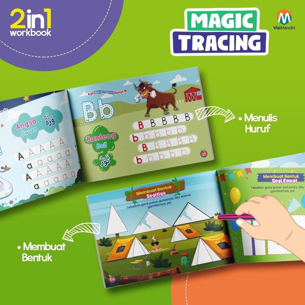 Jual Paket Magic Tracing Buku Aktivitas Anak | Buku Belajar Menulis ...