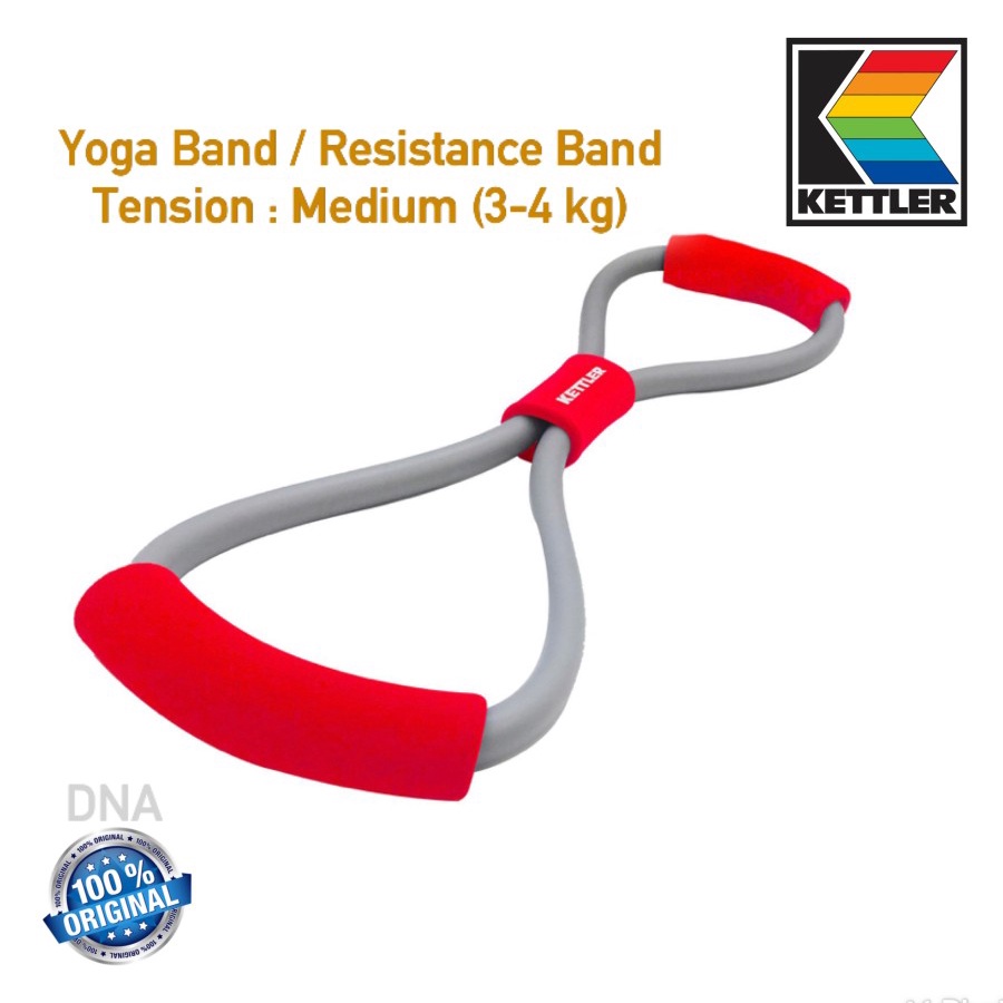 Jual Kettler Yoga Band Medium / 8 Shape Resistance Band Shopee Indonesia