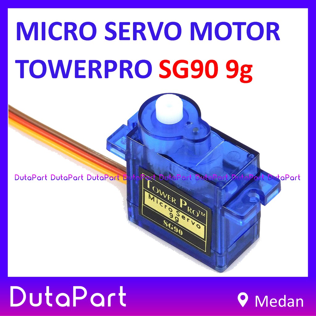 Jual SG90 SG-90 9g Micro Servo Motor Tower Pro TowerPro Solid Gear ...
