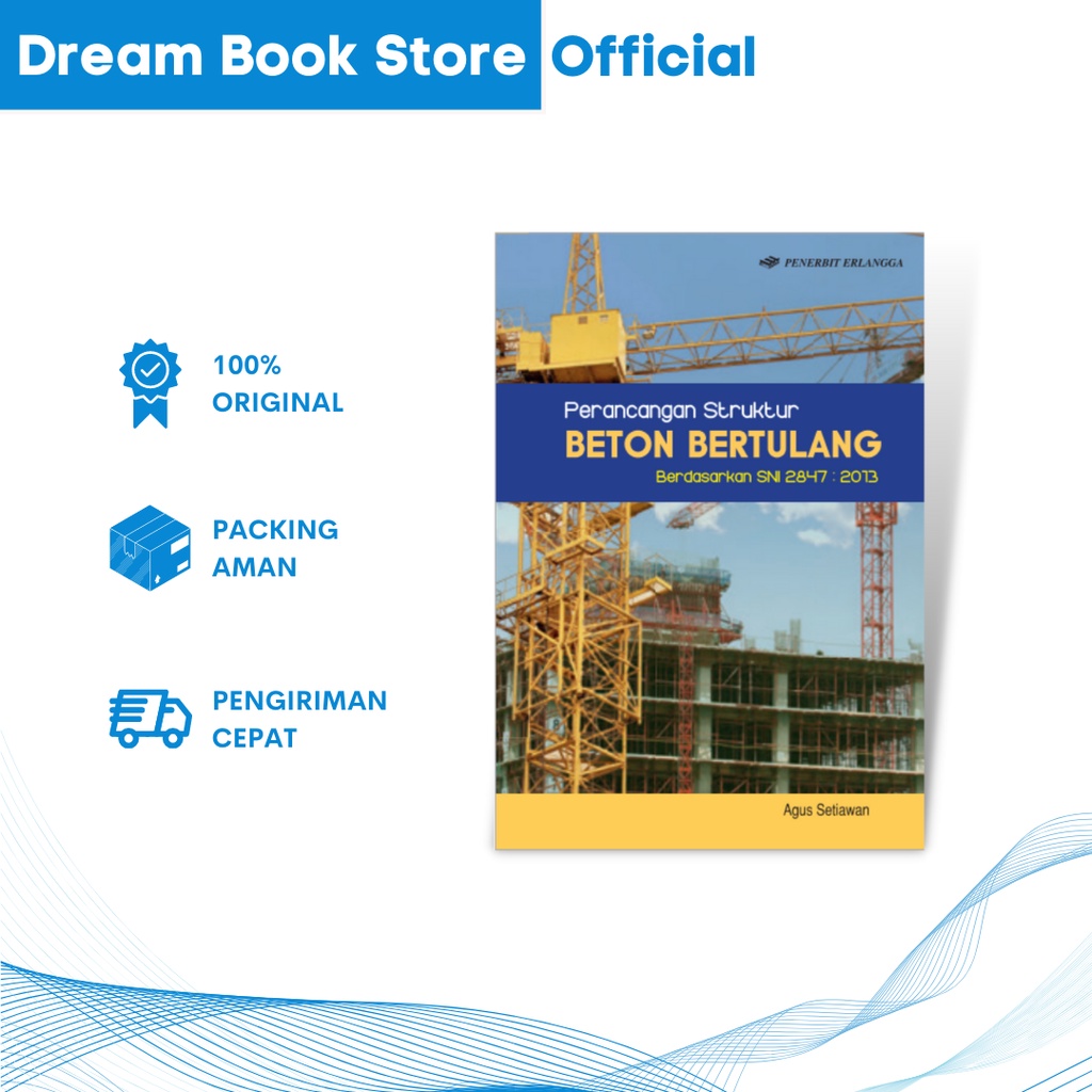 Jual Buku Perancangan Struktur Beton Bertulang Agus Setiawan Erlangga ...