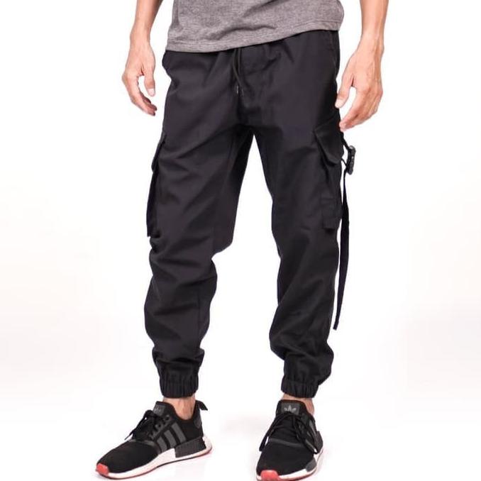 Jual CELANA JOGGER CARGO TECH PANTS ROBE SLIMFIT TECHWEAR LOOK V1 ...