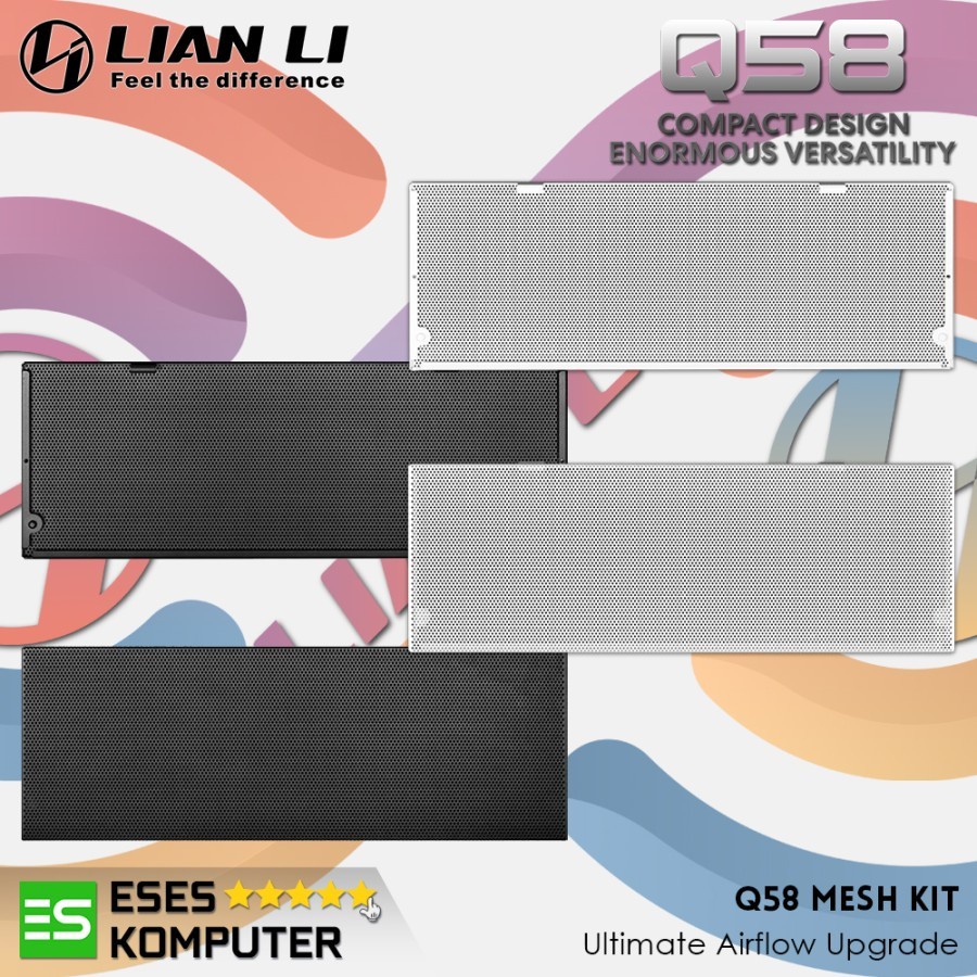 Jual LIAN LI Q58 Mesh Kit | Side Panel Airflow Upgrade | Shopee Indonesia