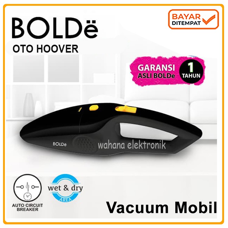 Jual BOLDe Oto HOOVER Vacuum Cleaners Khusus MOBIL ORIGINAL - HITAM