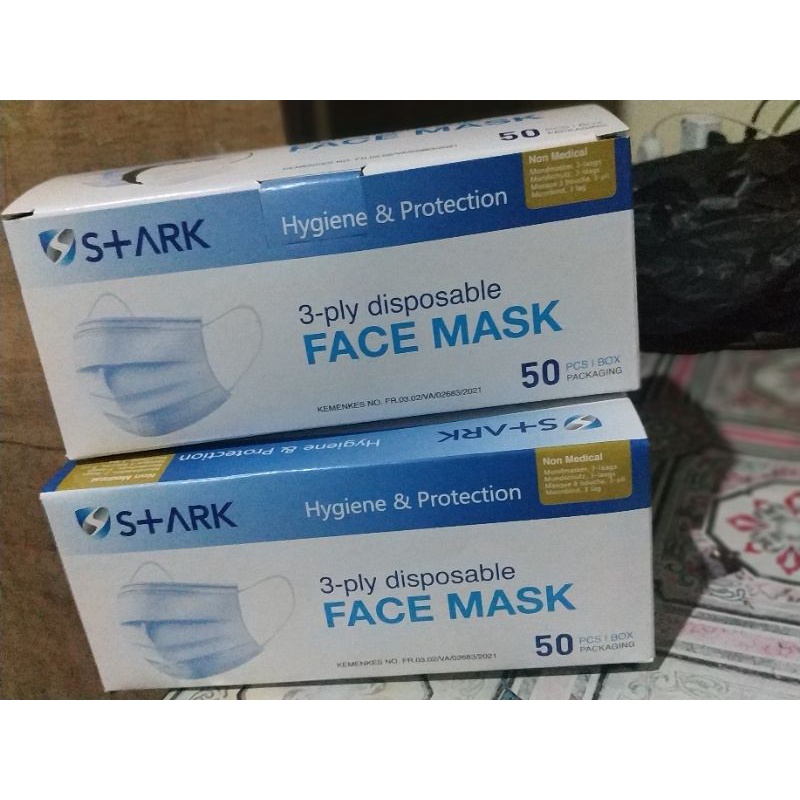 Jual MASKER 3-play Disposable Isi 50 PC/box (non Medical) | Shopee ...