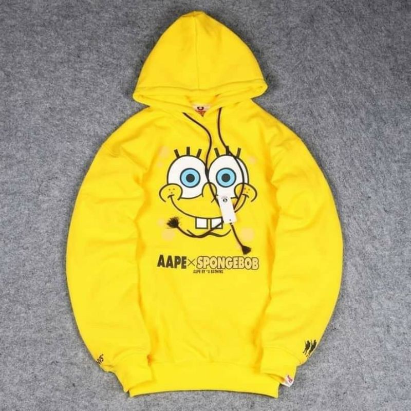 Aape x spongebob hoodie hot sale