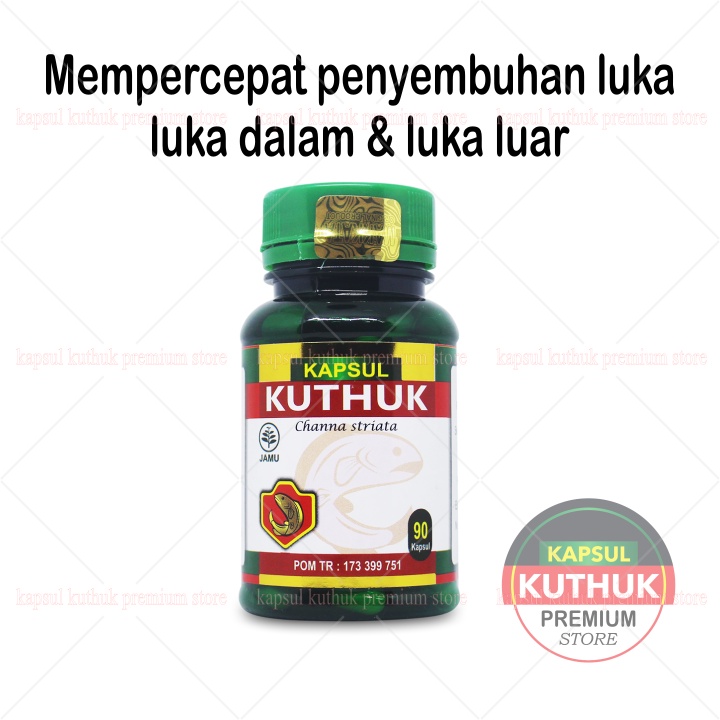 Jual Obat Penyembuh Luka Bakar Kapsul Kuthuk Premium Pengering Luka