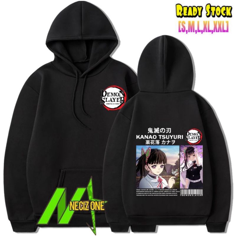 Jual KANAO TSUYURI CHARACTER ANIME JEPANG HOODIE DEMON SLAYER : KIMETSU