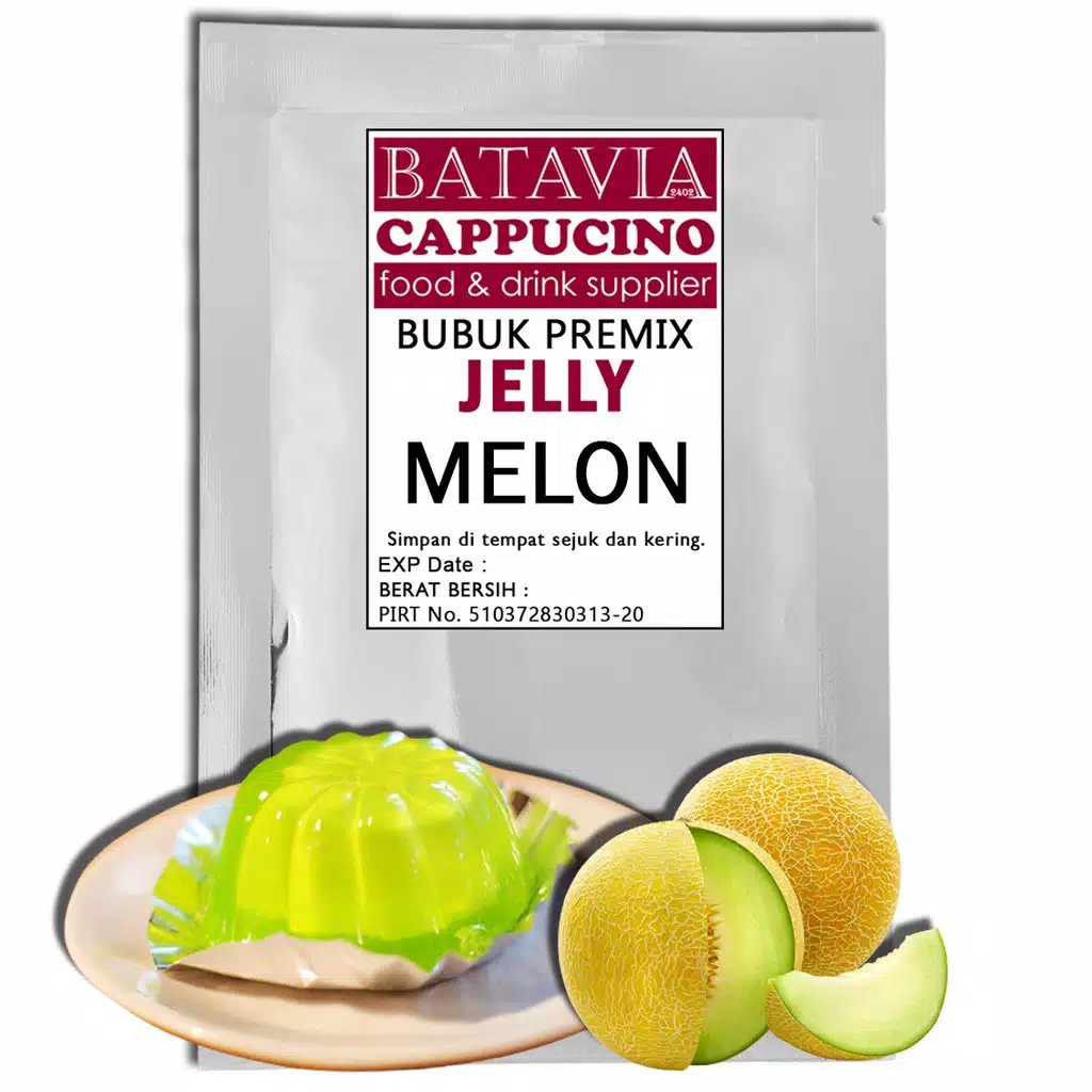 Jual Bubuk Jelly Instan Batavia Rasa Melon ( Kemasan 1 KG ) | Shopee ...